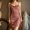 Brick Red, variant on 2026 Clothing Sleeveless Loungewear Cowl Neck Ruched Detail Summer Cowl Neck Sleep Dress Womens Breathable Nightdress Home Comfortable Cool Wear