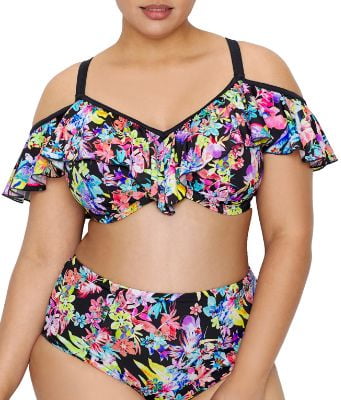 bardot swimsuit plus size
