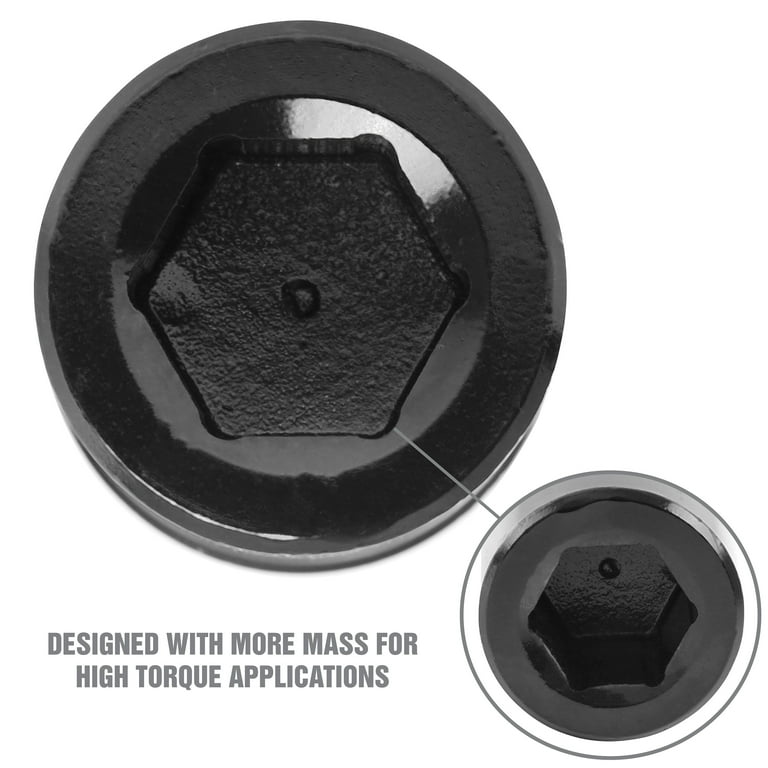 OEMTOOLS 25276 6 Pack Crank Bolt Socket Set, Metric Deep