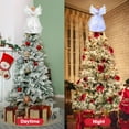 thumbnail image 4 of (2 pack) Ayieyill Angel Treetop, 12-Inch, Christmas Angel Tree Topper, Lighted Angel Tree Topper White -Christmas Tree Topper Decoration Ornament (Silver), 4 of 9