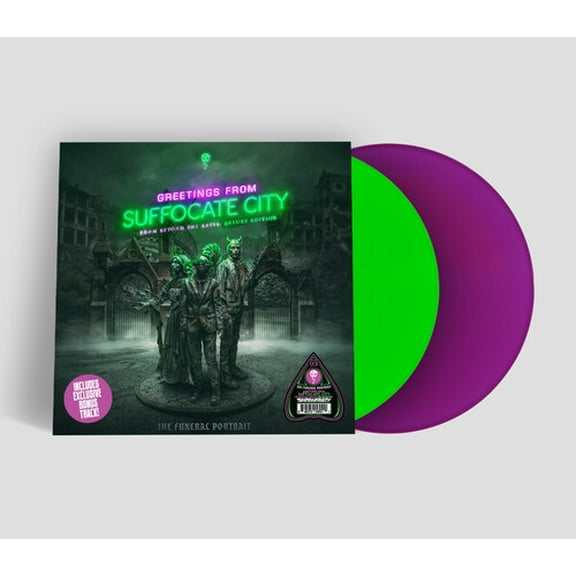 The Funeral Portrait - Greetings From Suffocate City - From Beyond The Abyss: Deluxe Edition - Green/Purple - Music & Performance - Vinyl