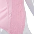 thumbnail image 6 of Elle Woods Bunny Bodysuit Women Sexy Pink Bunny Bodysuit with Ear Headband Halloween Outfit, 6 of 8