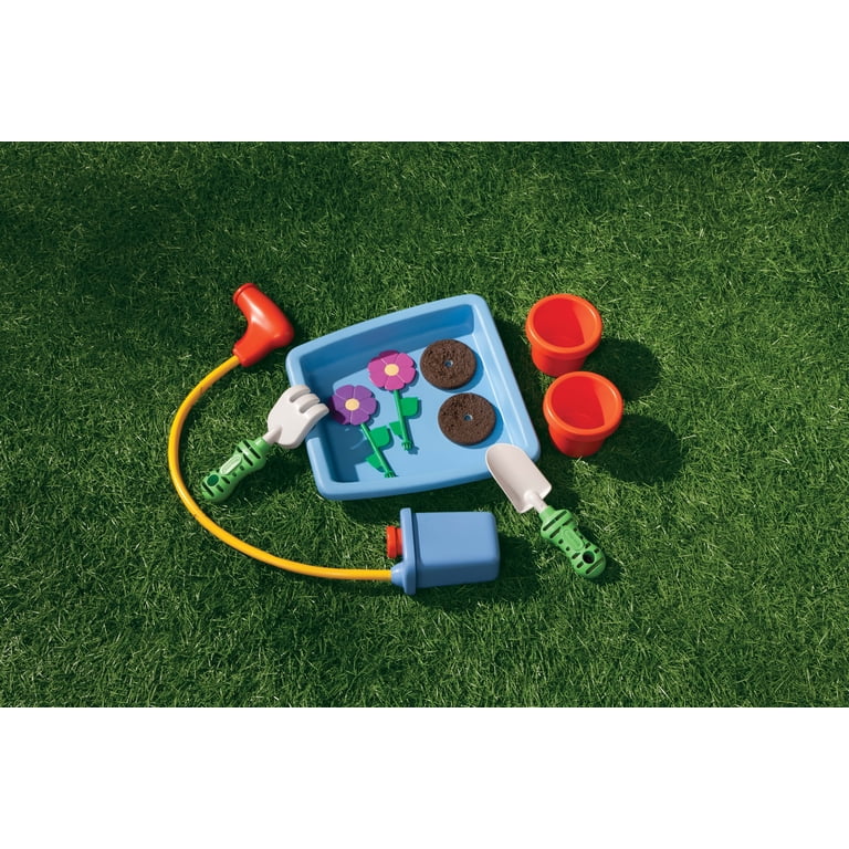 Little Tikes 2-in-1 Garden Cart & Wheelbarrow, 10 Pieces photo 6