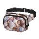 thumbnail image 2 of Balery Sea Shells Mochila Cinturón para Mujeres y Hombres, Bolsa de Cintura Impermeable de Doble Capa con Correa, 2 of 9