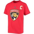 thumbnail image 2 of Youth Aleksander Barkov Red Florida Panthers Player Name & Number T-Shirt, 2 of 3