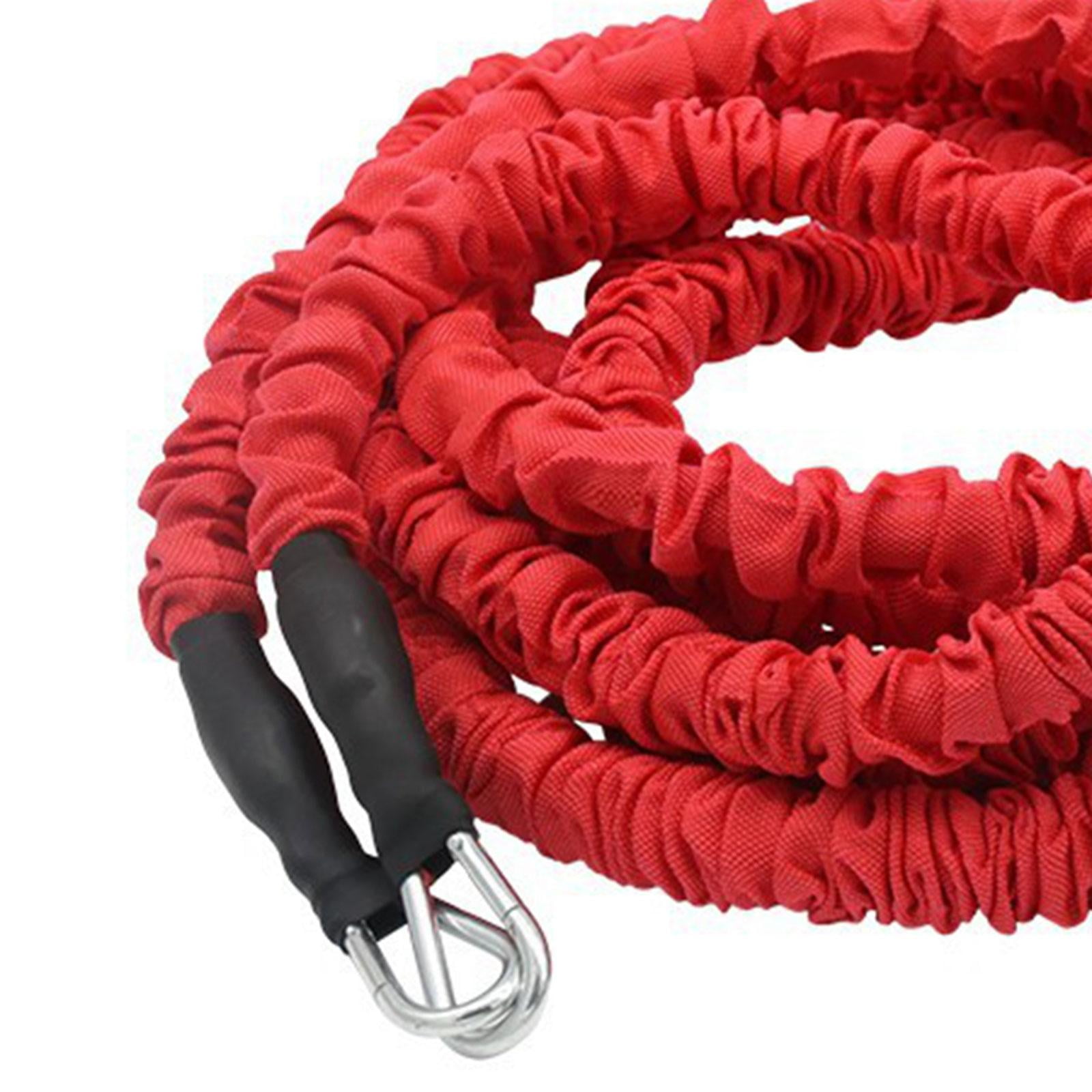 DimyFew Resistance Band Home Gym Pull Rope Fitness Band Exercise Band for Speed Strength Red 80lb
