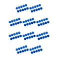 thumbnail image 3 of Advancent 10 piezas de tornillos hexagonales para bicicleta, tapas de rosca, juego de tornillos prácticos antipolvo de plástico profesional, M5,azul 10Conjunto, 3 of 6