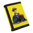 thumbnail image 2 of FUIALDOLG Boy Driving Tractor Print Wallet for Boys, Polyester Children's Wallet for Outdoor, Slim Lightweight Trifold Card Wallet, 2 of 7