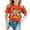 Orange, variant on Children's Printed T Shirt With Inspirational Letter Print Pattern Crew Neck T Shirt (1 13 Years) Small Boy Clothe