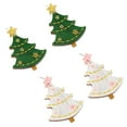 thumbnail image 3 of Gymnture christmas Christmas Tree Earrings Set for Women - 2 Pairs, 3 of 10