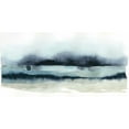 thumbnail image 2 of Popp, Grace 18x11 Gold Ornate Wood Framed with Double Matting Museum Art Print Titled - Stormy Sea II, 2 of 4