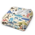 thumbnail image 2 of Kll Fleece Blanket Plush Throw Blanket Famous Places,Soft Fuzzy Cozy Flannel Blanket For Couch Sofa Bed.(40"X30"), 2 of 9