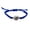 Royal Blue, variant on Baseball Bracelet, Adjustable Baseball Jewelry for Baseball Players, Teams and Fans (Orange)