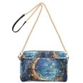 thumbnail image 2 of FORMRS Women Crossbody Purse with Chain Strap Vegan Leather Shoulder Handbag, Crystal Moon, 2 of 7