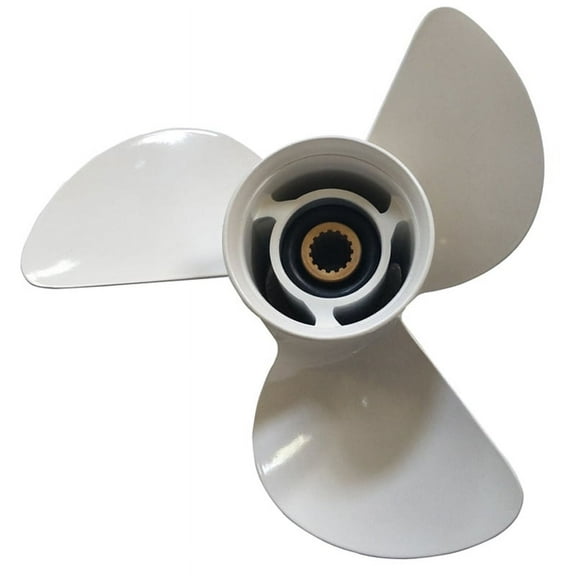 TECHTONGDA Aluminum Outboard Propeller for 60-115HP Boating & Sailing Outboard Motor