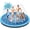 Blue - 97", variant on Extra Large Non-Slip 0.58mm Thick Splash Mat Dogs, Foldable Backyard Water Play Pad for Family Summer Outdoor Fun