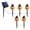 Style C, variant on Movable Joint Plastic Skeleton, 36 In Halloween Skeletion Decorations for Indoor Outdoor Halloween Decorations, Halloween Skeleton for Haunted House Decorations