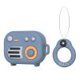 thumbnail image 3 of Audífonos Funda con soporte para compatible con Radio Bluetooth para Airpods Pro (gris azul), 3 of 6