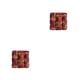 thumbnail image 1 of Advancent Cojín De Asiento Extra Grueso Para Exteriores - Tejido Transpirable Inodoro E Hipoalergénico Reversible Cuadrado Rojo (40 Cm) Cuadrado rojo (40 cm) 2piezas, 1 of 6