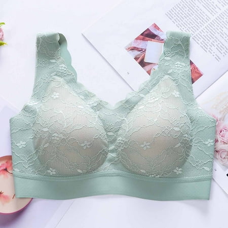 

Sports Bras for Women Clearance Women s Seamless Lace Sports Bra Comfortable Breathable Base Top Underwear