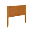 thumbnail image 2 of AFI Canyon Light Toffee Wood Rustic Farmhouse Headboard, Full, 2 of 6
