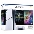 thumbnail image 1 of Consola PlayStation 5 Slim Sony SSD de 1TB Unidad Óptica Blu-Ray 4K Incluye Videojuegos Returnal y Ratchet y Clank, 1 of 4