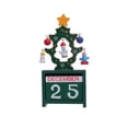 thumbnail image 1 of goowrom Christmas Wooden Calendar with Cartoon Shape, Number Countdown, 1 of 6
