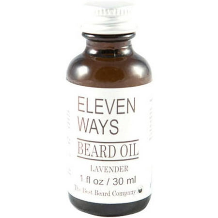 The Best Beard Company Eleven Ways Lavender Beard Oil, 1 fl (Best Product For Gray Beard)