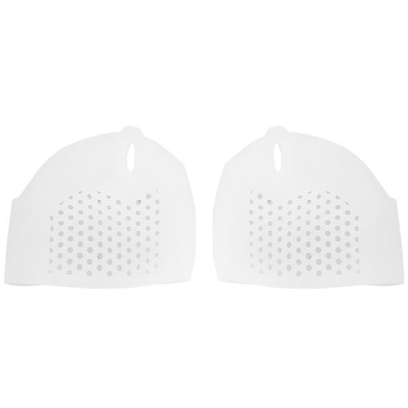 Corrector de Hallux valgus Jadeshay enderezador de juanete silicona 1 par color blanco
