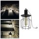 thumbnail image 4 of Colgante de cadena industrial retro Colco luz de tejado con energía solar luces colgantes LED, 4 of 8