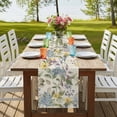 thumbnail image 4 of Table Runners 72 Inches Long Dress Scarves, Vintage Spring Floral Farmhouse Kitchen/Dining Table Runner, Coffee Tablerunners, Farmhouse Flowers Rustic 18x72 Inch, 4 of 9