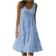 thumbnail image 1 of Vestido suelto de playa sin mangas con estampado informal de verano para vacaciones con estilo para mujer OAVQHLG3B Store  lin121212, 1 of 5