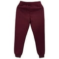 thumbnail image 6 of CHEEREAM Mens Jogger Gym Sweatpants Athletic Jogger Workout Pants for Men Running Track Pants with Zipper Pockets Wine XL, 6 of 9