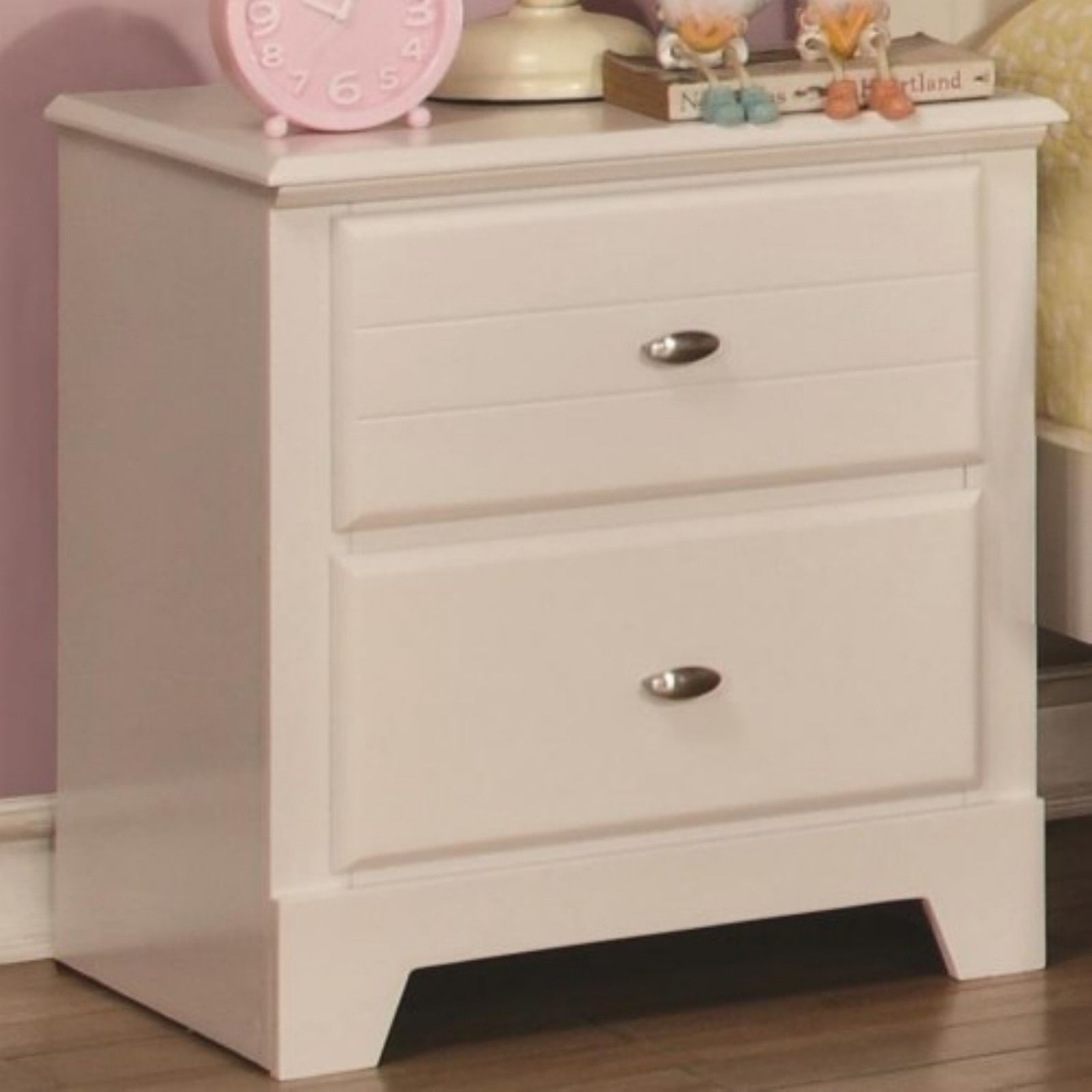 Coaster 400762 Home Furnishings Night Stand, White
