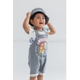 thumbnail image 2 of Conjunto de 3 piezas para bebé niño Harry Potter con short y peto, 12 meses, 2 of 6