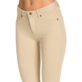 thumbnail image 5 of Stretch Skinny Knit Jegging Pants (Khaki), 5 of 6