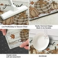 thumbnail image 6 of Fall Kitchen Rugs Fall Entrance Door Mat Pumpkin Non Slip Kitchen Rug Anti Fatigue Mats for Kitchen Floor Waterproof Washable Rug Runner for Kitchen Laundry17x30+17x47inch, 6 of 6