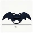 thumbnail image 3 of Linnome Halloween Black Wings Pet Harness Costume Accessory Adjustable Neck Chest Straps With for Small Medium Dogs Cats Party Photo Prop, 3 of 8