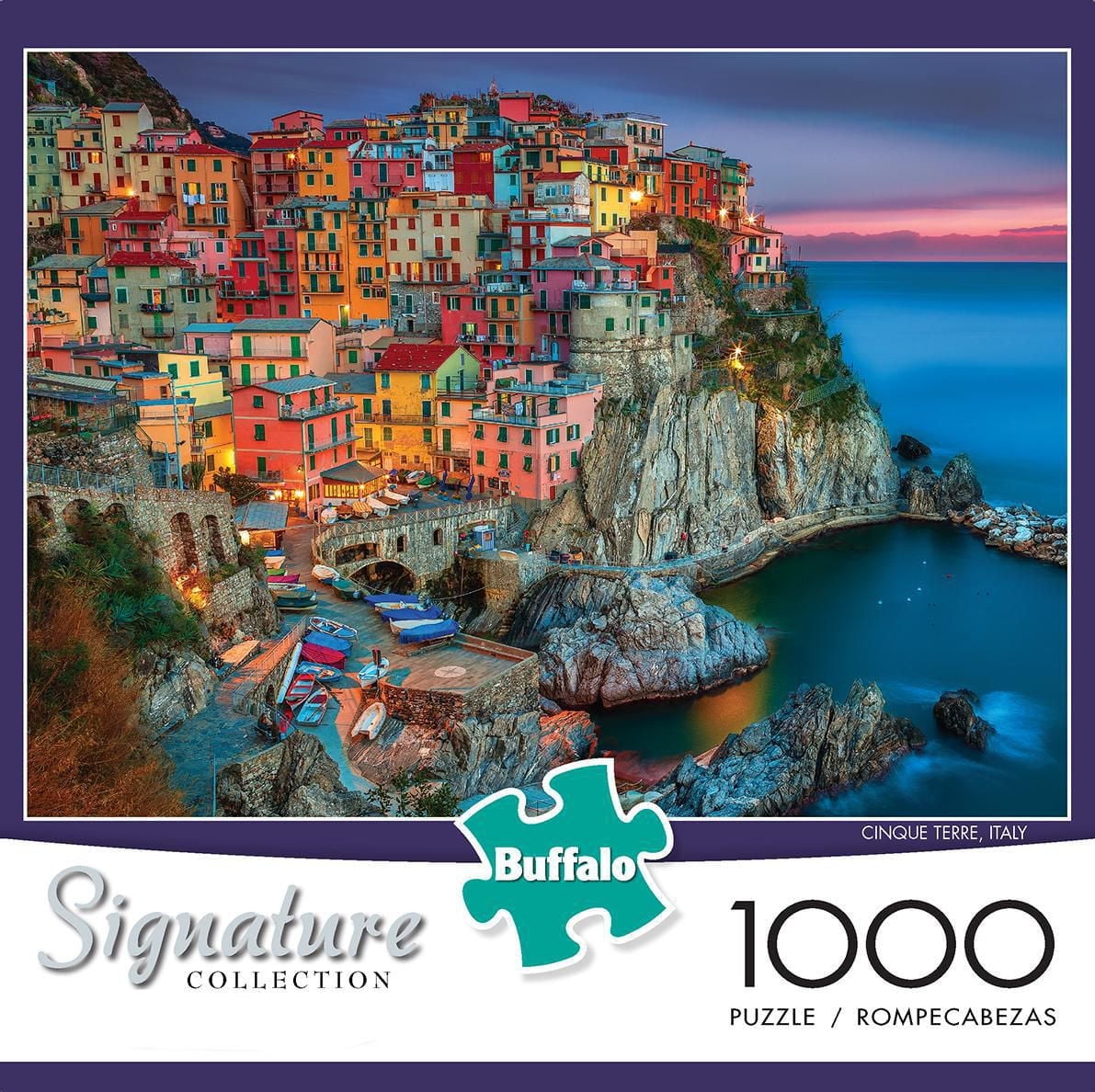 Buffalo Games Le puzzle Signature Collection Cinque Terre en 1000 pièces