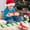 F, variant on Inflatable Toy Candy Cane Balloons for Christmas Decorations - Large Pool Floats Festive Outdoor for Holiday Celebrations