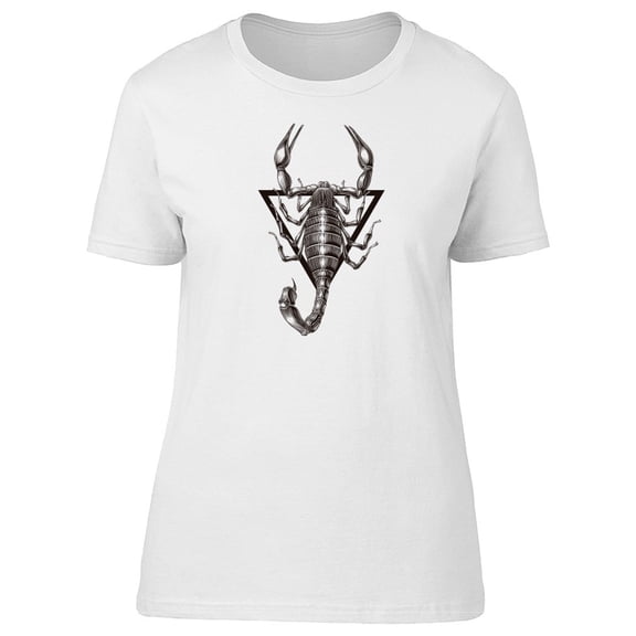 Scorpion Engraving Style Tee Men's -Image by Shutterstock
