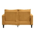 thumbnail image 6 of Jopath 57 Inch High Resilience Loveseat Sofa With Wooden Frame, Two-Seater Comfortable Sofa For Small Spaces, Modern Upholstered Design For Apartments And Living Rooms Light Gray, 6 of 10