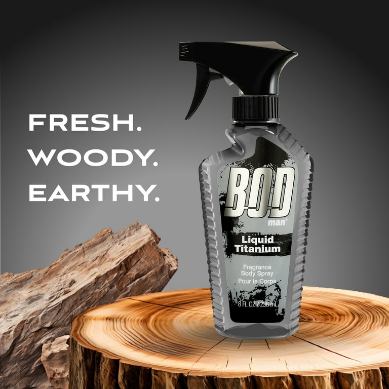Bod Man Liquid Titanium Fragrance Body Spray By Parfums De Coeur Bod Man Liquid Titanium Fragrance Body Spray By Parfums De Coeur