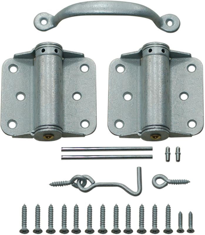 ProSource LR114 Adjustable Full Surface Screen Door Hinge, 6 Hole, 25/