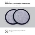 24Pack Replacement Charcoal Water Filter Discs for Mr. Coffee Brewers