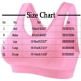 thumbnail image 4 of Blmnix Women Bras Sports Bras High Support Racerback Bras Bralette Bralette Black Comfortable Bras for Women, 4 of 4