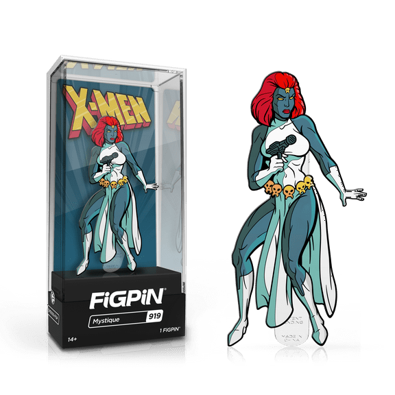 FiGPiN X-MEN - Mystique Enamel Pin #919  [COLLECTABLES] Pin, Collectible
