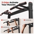 thumbnail image 5 of Sportsroyals Power Tower Pull Up Bar Station, 450LBS Stable Pull Up Dip Station for Home Gym | FED Fitness, 5 of 7