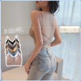 thumbnail image 4 of Precioso Camisola De Las Mujeres Sin Costuras Sujetador Cruz Liguero Grande U Hermosa Espalda Envoltura Pecho Y Trapo Anillo De Acero Cojín, 4 of 4