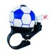 thumbnail image 2 of Campana de bicicleta para niños y adultos, diseño de balón de fútbol pequeño, campana de bicicleta para ciclismo Azul, 2 of 8